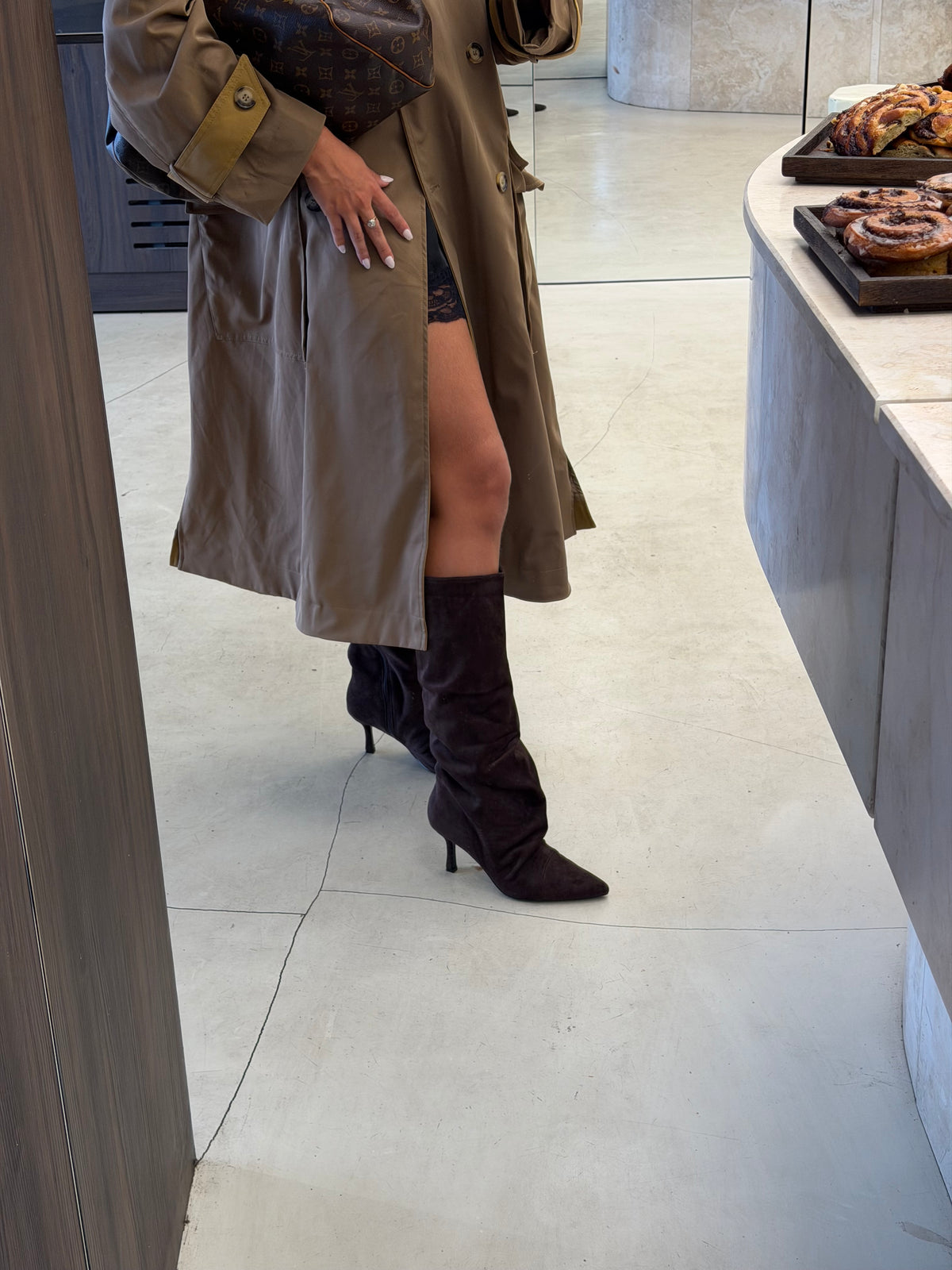 Botte haute MILA marron