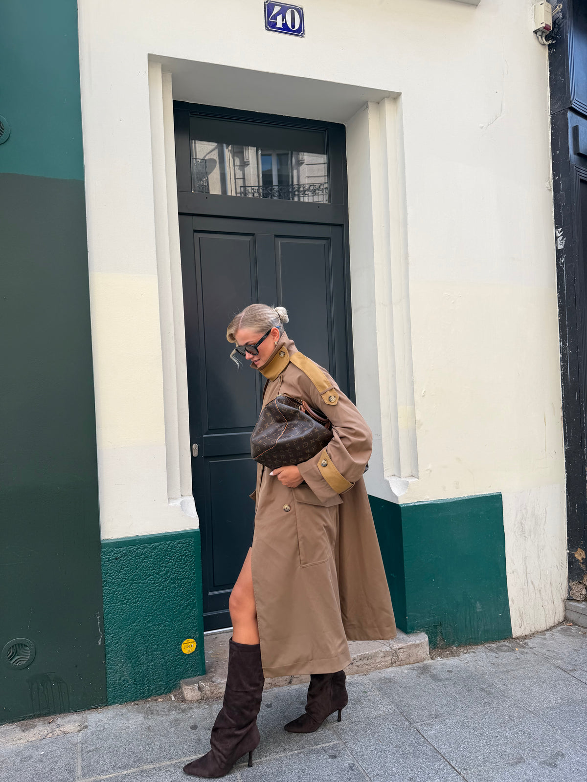 Botte haute MILA marron