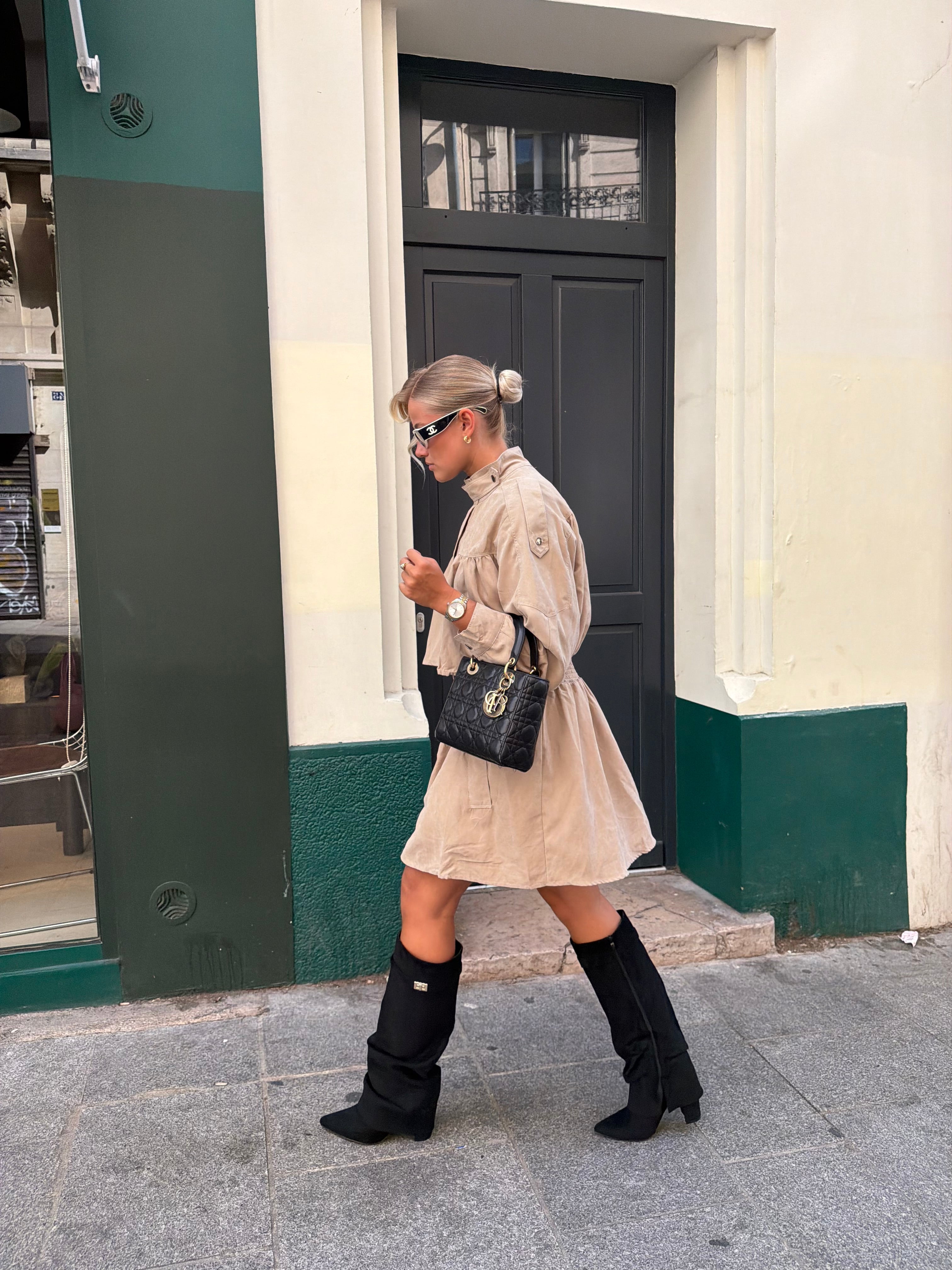 Botte haute NINA noire