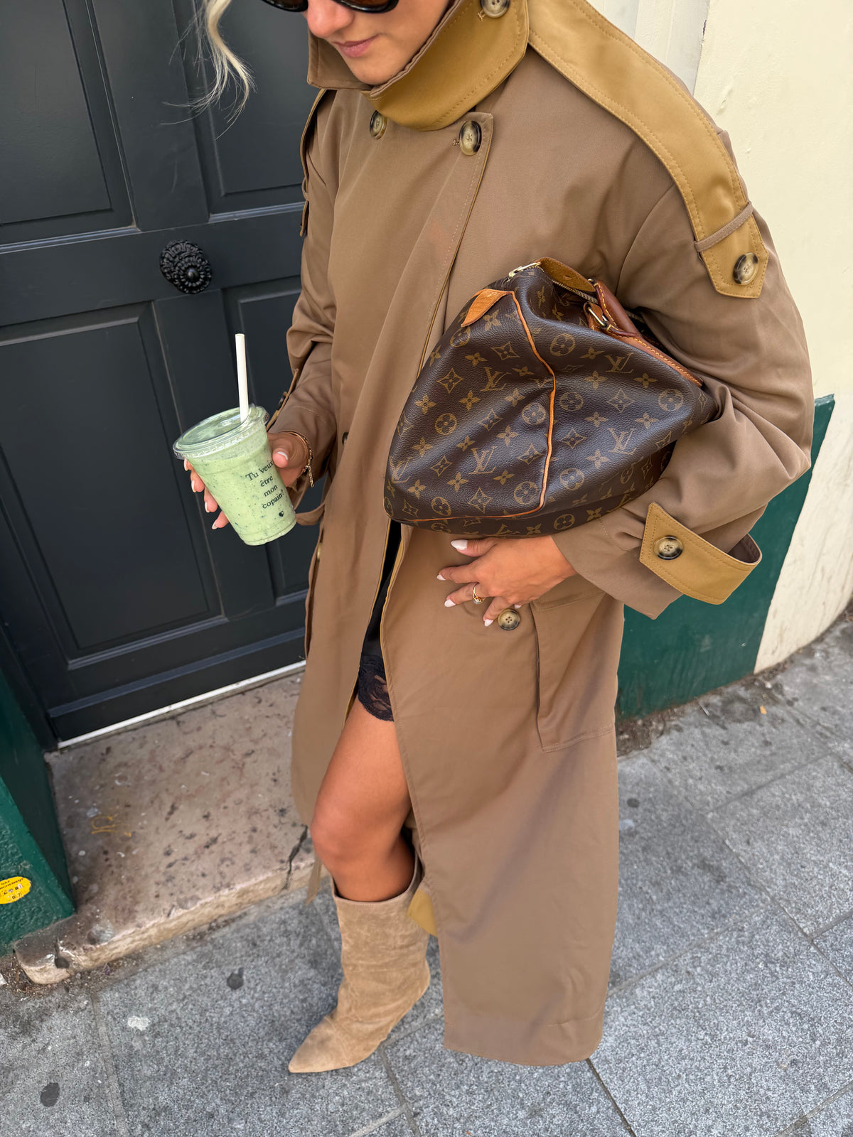 Botte haute MILA beige