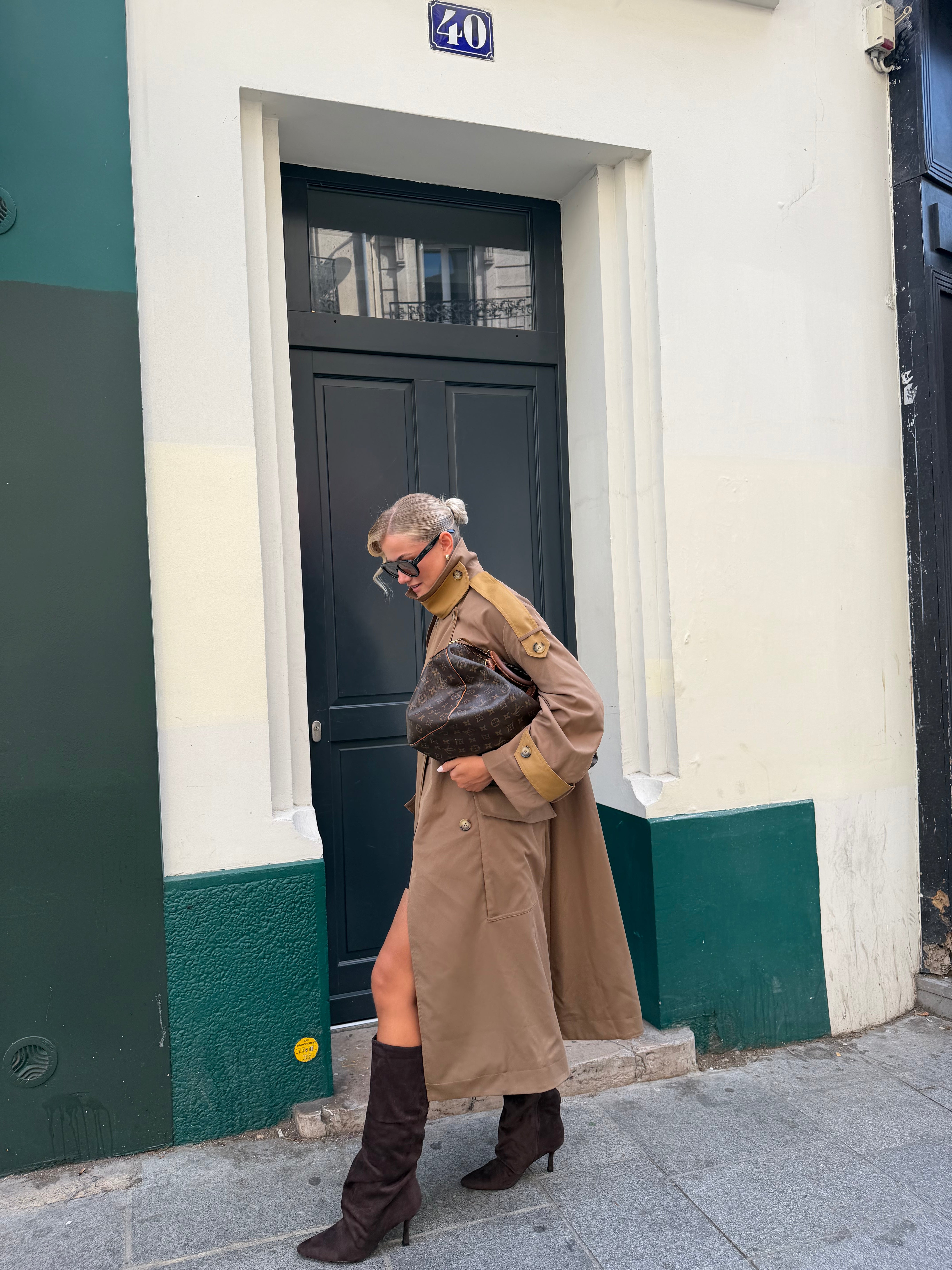 Botte haute MILA marron