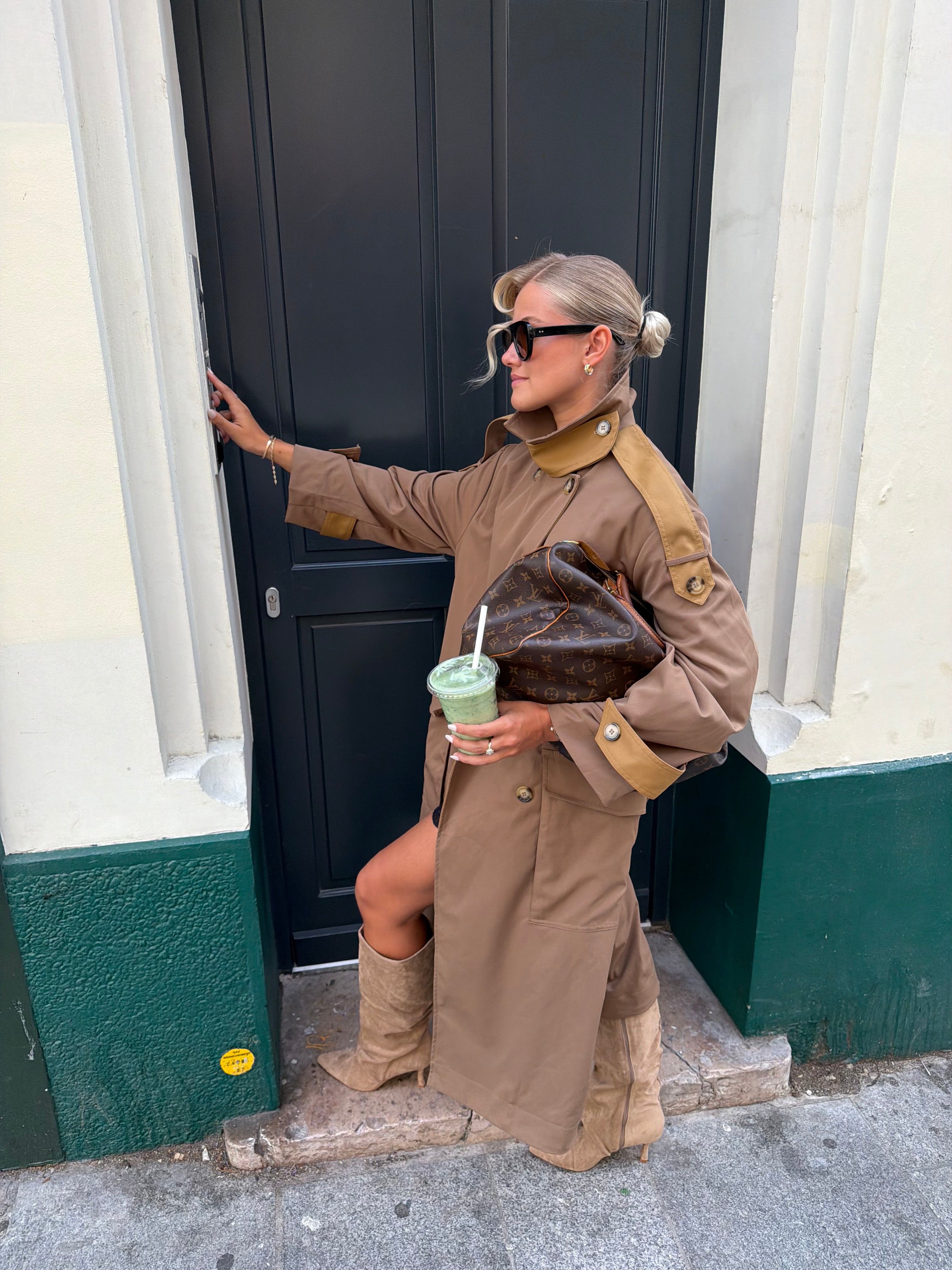 Botte haute MILA beige