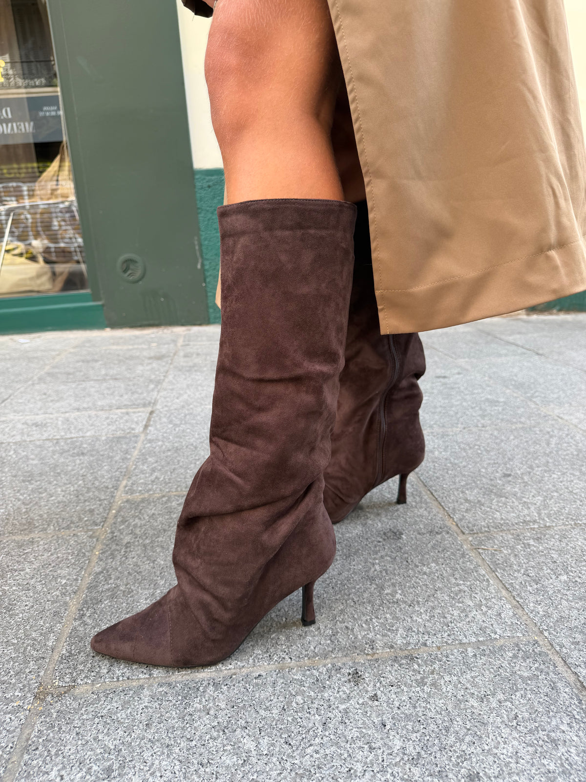 Botte haute MILA marron