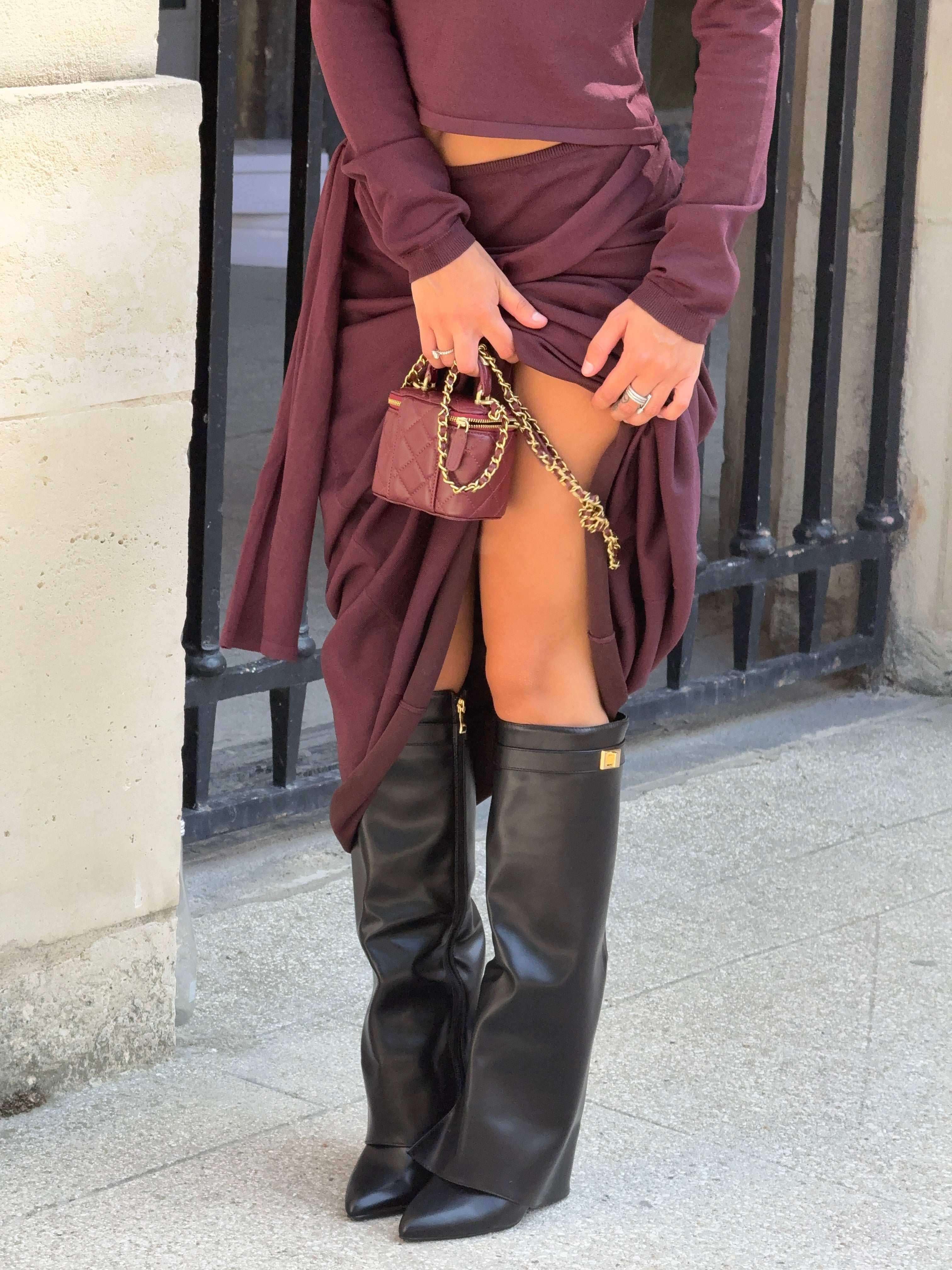 Botte DÉNIA noire