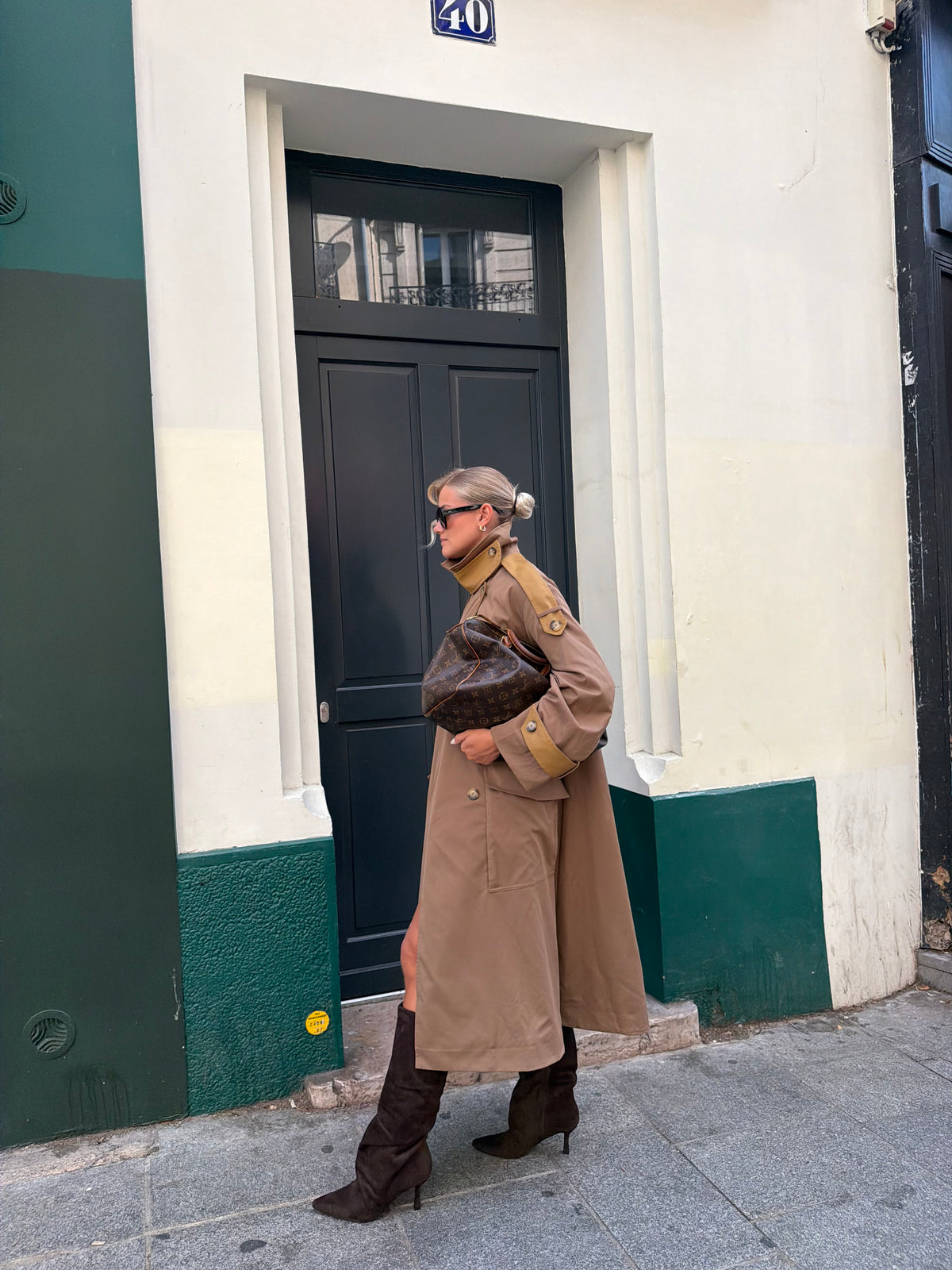Botte haute MILA marron